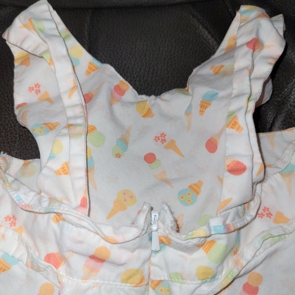 🍦 Vintage Gymboree Sweet Shop Ice Cream Print Toddler Dress - Picture 4 of 6